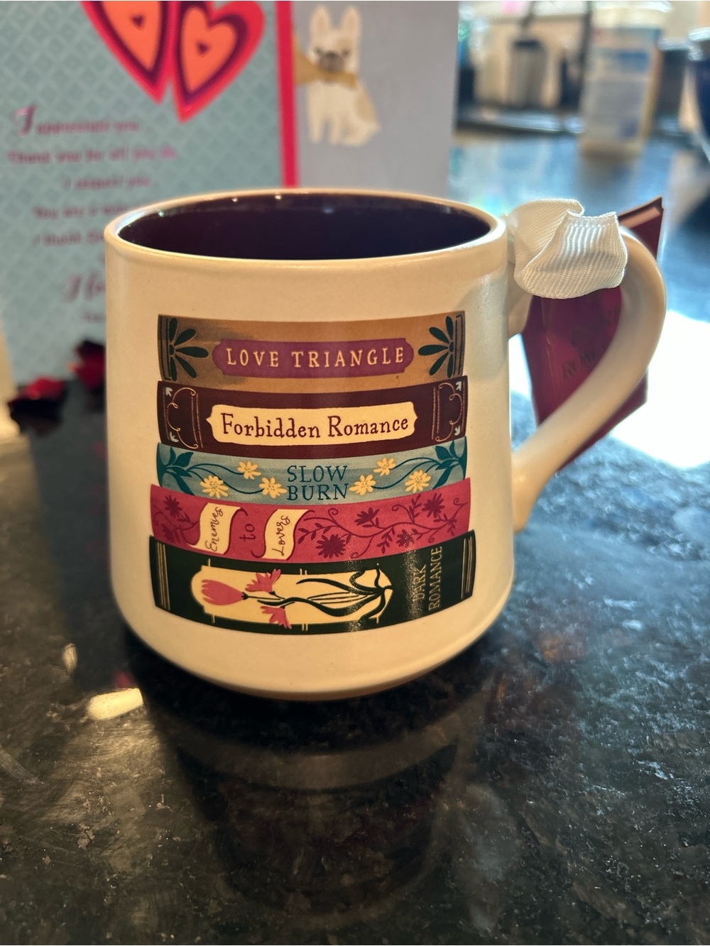 Romantacy Book Stack Mug–For Book Babes